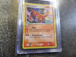 Pokemon CGC 8.5 Mint 2006 Ex Crystal Guardians #29/100 Charmeleon Reverse Holo - Image 3