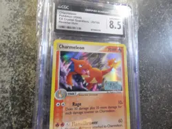 Pokemon CGC 8.5 Mint 2006 Ex Crystal Guardians #29/100 Charmeleon Reverse Holo - Image 4