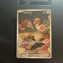 Pokemon TCG - Spearow 151/132 Illustration Rare - Pack Fresh - Mega Evolution - Image 1