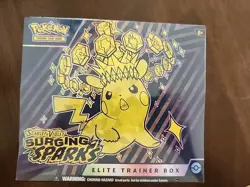 Pokemon TCG Surging Sparks Elite Trainer Box ETB New/Sealed ✅ Scarlet and Violet - Image 1