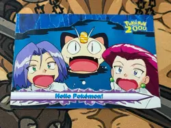 Pokemon The Movie 2000 Hello Pokemon #56 Topps Blue Logo - Image 1