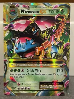 M Venusaur EX - Pokemon Evolutions 2/108 - Ultra Rare - NM - Image 1