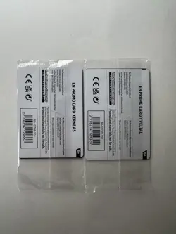 Sealed Yveltal Mega Evolution Pokemon GAMESTOP PROMO & Xerneas PROMO Stamped - Image 2
