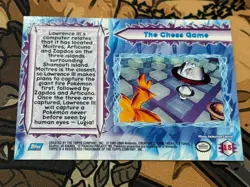 Pokemon The Movie 2000 The Chess Game #15 Topps Blue Logo - Image 2