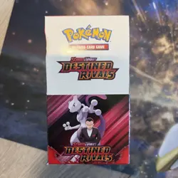 Pokemon TCG Destined Rivals Half Booster Box Brand New ( sleeve opened in store - Image 2