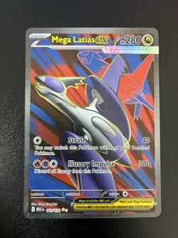 Mega Latias ex Full Art Ultra Rare 163/132 - Mega Evolution ME01 Pokemon NM - Image 1