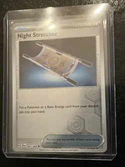 Pokemon TCG Night Stretcher 61/064 Reverse Holo Shrouded Fable SFA NM - Image 2