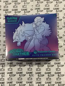 Journey Together Pokemon Center Exclusive Elite Trainer Box ETB English Sealed - Image 1