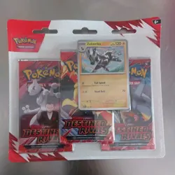 2 x Destined Rivals Triple Blisters - Kangaskhan Zebstrika Pokemon TCG 6 Packs - Image 2