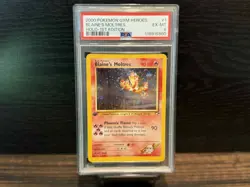 2000 POKEMON GYM HEROES #1 1st Edition BLAINE'S MOLTRES HOLO PSA 6 - Image 1