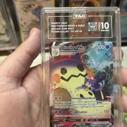 Pokemon Mimikyu VMAX TG17/TG30 Brilliant Stars Trainer Gallery TAG 10 Gem Mint - Image 2