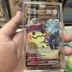 Pokemon Mimikyu VMAX TG17/TG30 Brilliant Stars Trainer Gallery TAG 10 Gem Mint - Image 4