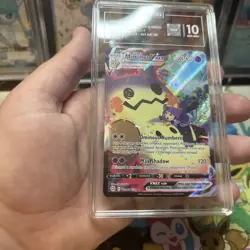 Pokemon Mimikyu VMAX TG17/TG30 Brilliant Stars Trainer Gallery TAG 10 Gem Mint - Image 5