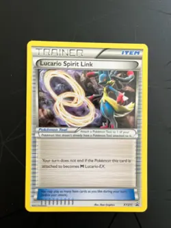 Pokemon TCG - Lucario Spirit Link XY211 Promo NM - Image 1
