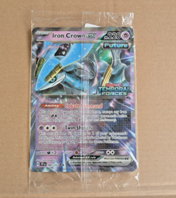 Pokemon TCG - Iron Crown EX 081/162 - Temporal Forces - Promo Oversized - Sealed - Image 1