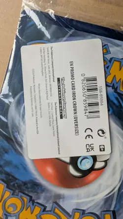 Pokemon TCG - Iron Crown EX 081/162 - Temporal Forces - Promo Oversized - Sealed - Image 5