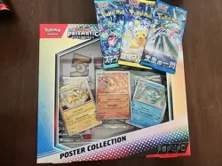 NEW Pokemon TCG S&V Prismatic Evolutions Poster Collection Box Sealed 6 Packs 🔥 - Image 1