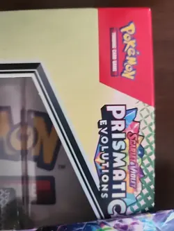 NEW Pokemon TCG S&V Prismatic Evolutions Poster Collection Box Sealed 6 Packs 🔥 - Image 3