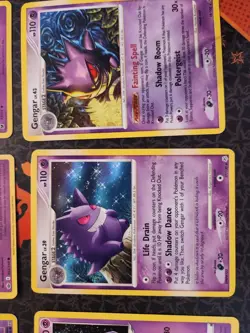 Lot Of 6 Gastly/Haunter/ Gengar Pokemon TCG Cards-27/130 & 18/100 - Image 4