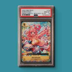 GEM MINT PSA 10 💎 116 SHIRAHOSHI BANDAI CARD GAMES FEST 23-24 EDITION - Image 1