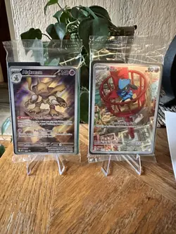 SEALED Riolu And Alakazam Mega Evolution ETB Pokemon Card Promo Cards 009 + 010 - Image 1