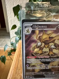 SEALED Riolu And Alakazam Mega Evolution ETB Pokemon Card Promo Cards 009 + 010 - Image 2