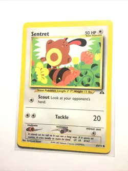 SENTRET - 63/75 - Neo Discovery - Pokemon Card - NM - Image 1