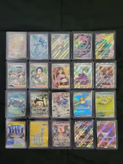Pokemon TCG Lot 90 Full Art Cards Mint Condition W/ 20 Free Full art+Binder - Image 1