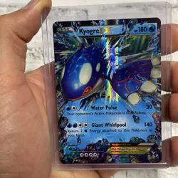 Pokemon TCG Kyogre EX 54/160 XY Primal Clash Ultra Rare Full Art 2015 LP/NM Card - Image 1