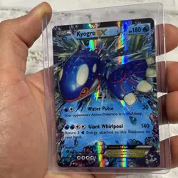 Pokemon TCG Kyogre EX 54/160 XY Primal Clash Ultra Rare Full Art 2015 LP/NM Card - Image 2