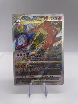 Pokemon TCG Charizard VSTAR Black Star Promo SWSH262 Holo Card NM Condition - Image 1