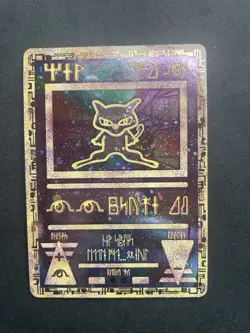 Pokemon TCG vintage, Ancient Mew 2000 Movie Promo Card Ace 9 - Image 1