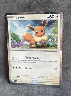 Eevee 043 Sv: Scarlet & Violet Promo Cards Holo Pokemon TCG Near Mint - Image 1