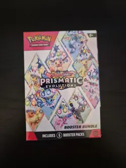 Pokemon SV Prismatic Evolution Booster Trading Card Bundle (Brand New & Sealed) - Image 1