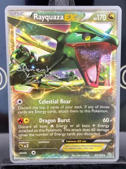 Rayquaza EX 85/124 2013 World Championships Pokemon Card - Image 3