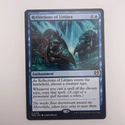 1xMTG Reflections of Littjara-Wilds of Eldraine Commander-NM - Image 1