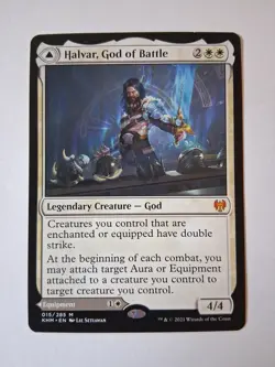 Halvar, God of Battle Kaldheim Regular - Image 1