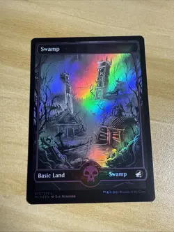 Swamp (273) #273 (Foil) (NM) Midnight Hunt MID Magic MTG - Image 1