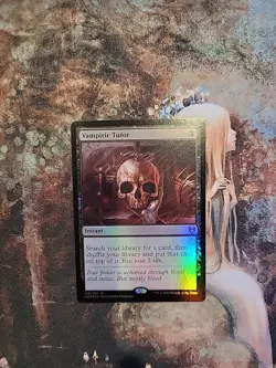 MTG FOIL Vampiric Tutor Commander Legends NM - Image 1