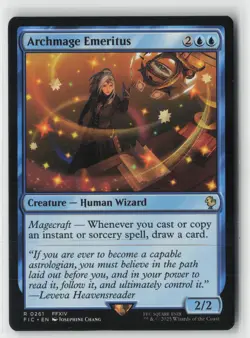 Archmage Emeritus (Surge Foil) R Commander: FINAL FANTASY 261 NM - Image 1