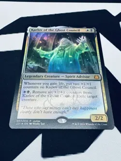 Karlov of the Ghost Council Judge Promos Foil - Image 3
