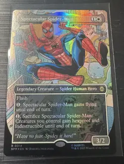 MTG x Marvel's Spider-Man Spectacular (0014) (Borderless Foil) - NM / M - Image 2