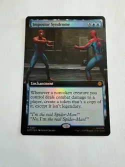 Impostor Syndrome (Extended Art) Foil NM - Marvel's Spider-Man - MTG - Image 1