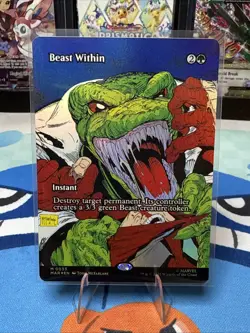 Foil - Beast Within (Borderless) - 33 / NM / English - Image 1