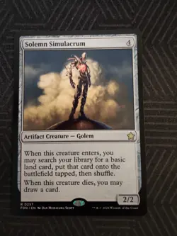 mtg solemn simulacrum foundations - Image 1