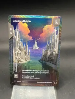 Wonders of the First Celestium Heights 318 OCM 43/99, 1st Edition SSP - Image 1