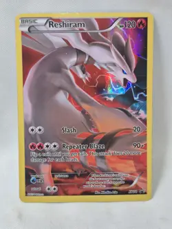 Reshiram Full Art Promo XY74 Pokemon Black Star Promo English Holo NM - Image 1
