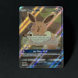 2019 Pokemon EEVEE GX Holo SM233 Sun & Moon Back Star Promo Textured Card | MINT - Image 2
