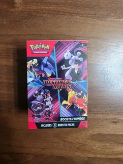 Pokemon TCG SV10 Destined Rivals Booster Bundle Box 6 Packs Brand New Sealed - Image 1