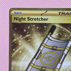 Pokemon Night Stretcher SV08 Surging Sparks Hyper Rare 251/191 Trainer Item Card - Image 2